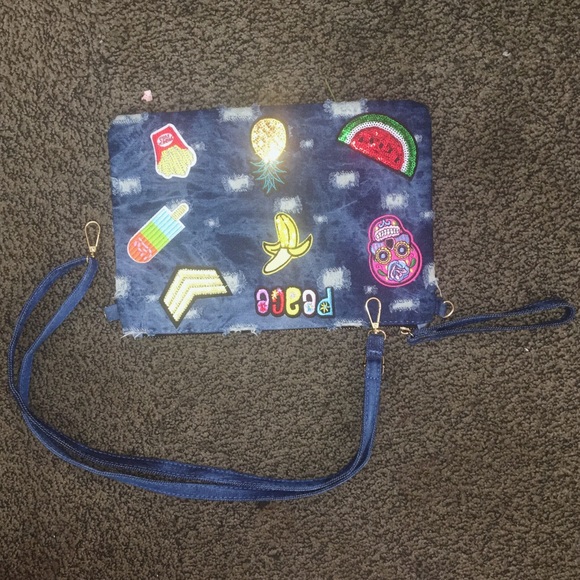 🆕 Denim clutch bag - Picture 2 of 6